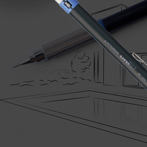 Technical mechanical pencils