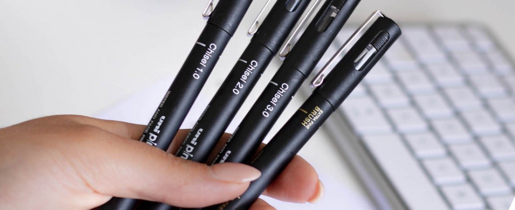 New technical tips have come to enrich the range of Uni Pin felt-tip pens!
