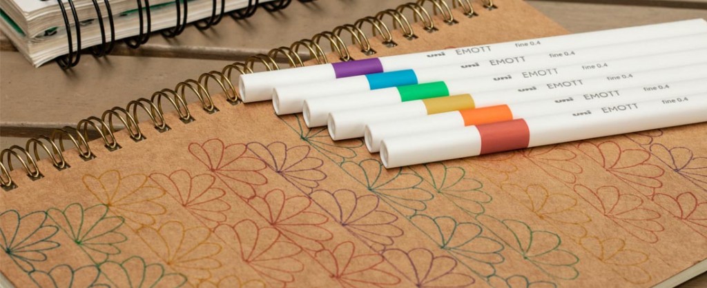 Customise a notebook cover with an art pattern