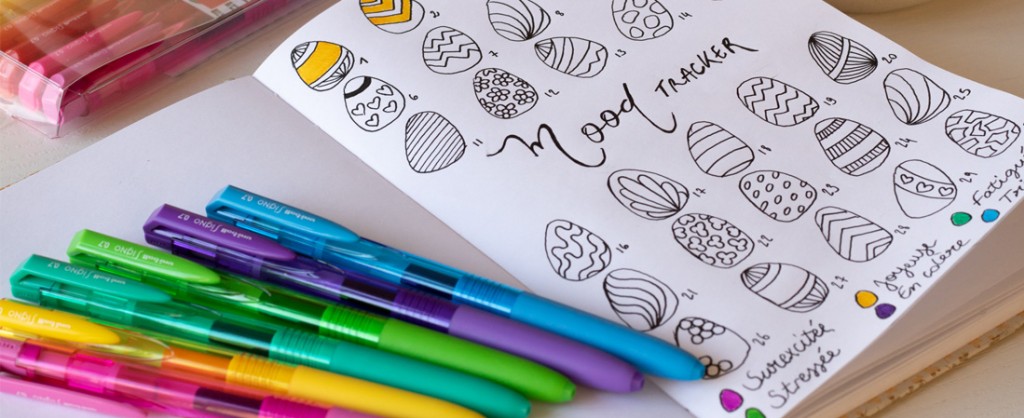 Bullet Journal: create your mood tracker with Signo Colors