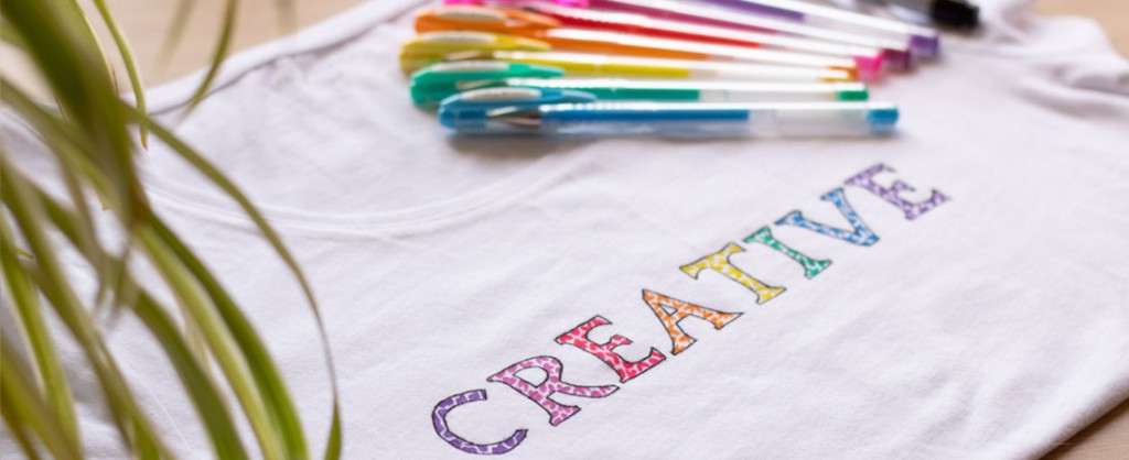DIY : Customise your very own white tee-shirt