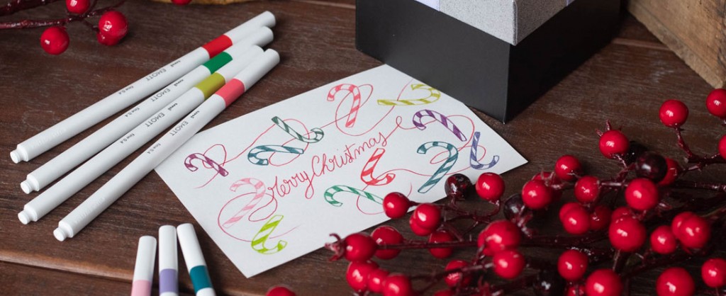 Christmas DIY: Create beautiful greeting cards with EMOTT felt-tip pens