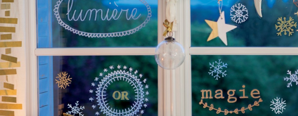 Decorate shop windows and mirrors easily with the Uni Chalk marker