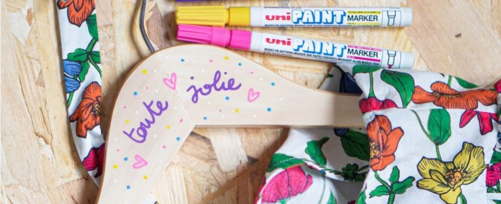 Spring DIY: hangers that stand out!
