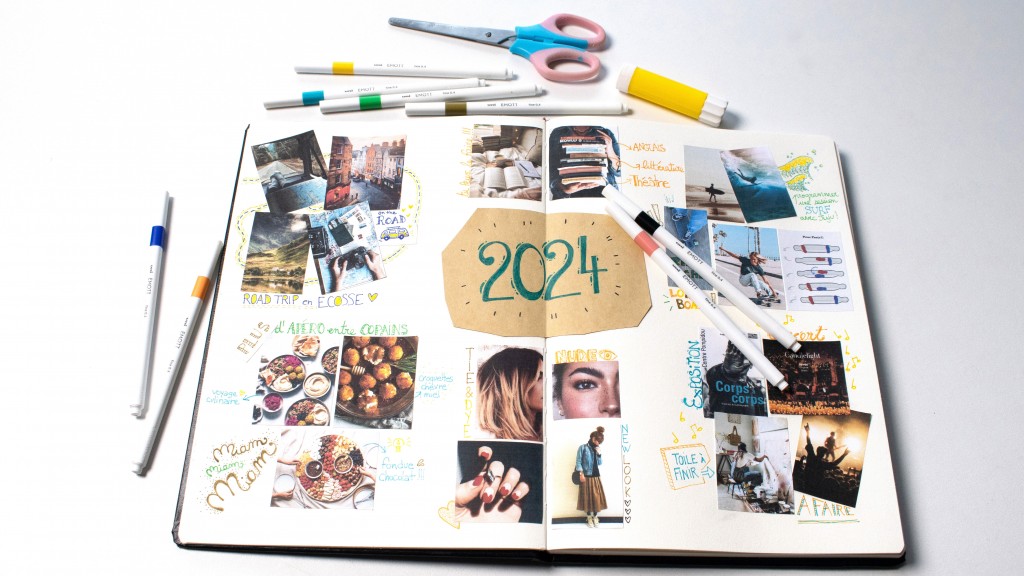 Create your very own vision board with EMOTT coloured felt tip pens