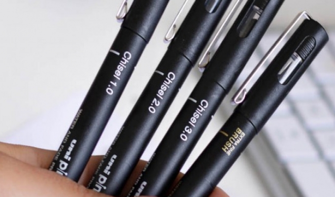 New technical tips have come to enrich the range of Uni Pin felt-tip pens!