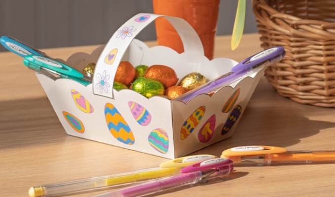 Easter DIY: Make your very own chocolate basket with Signo