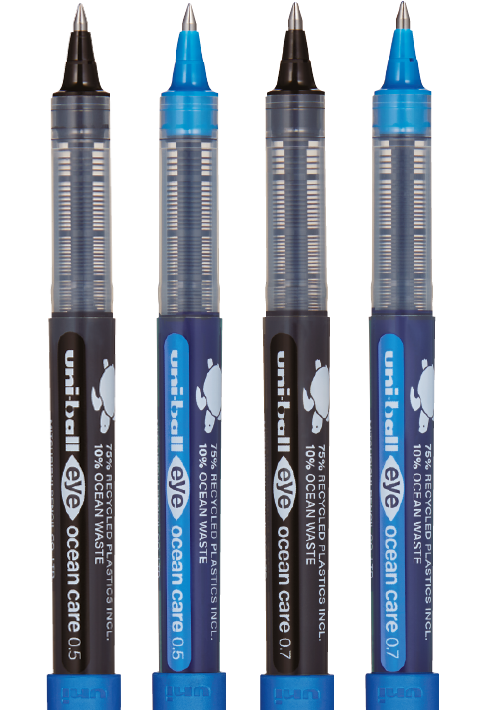 #NEW<br>EYE Ocean Care<br>The sustainable ultra fluid writing